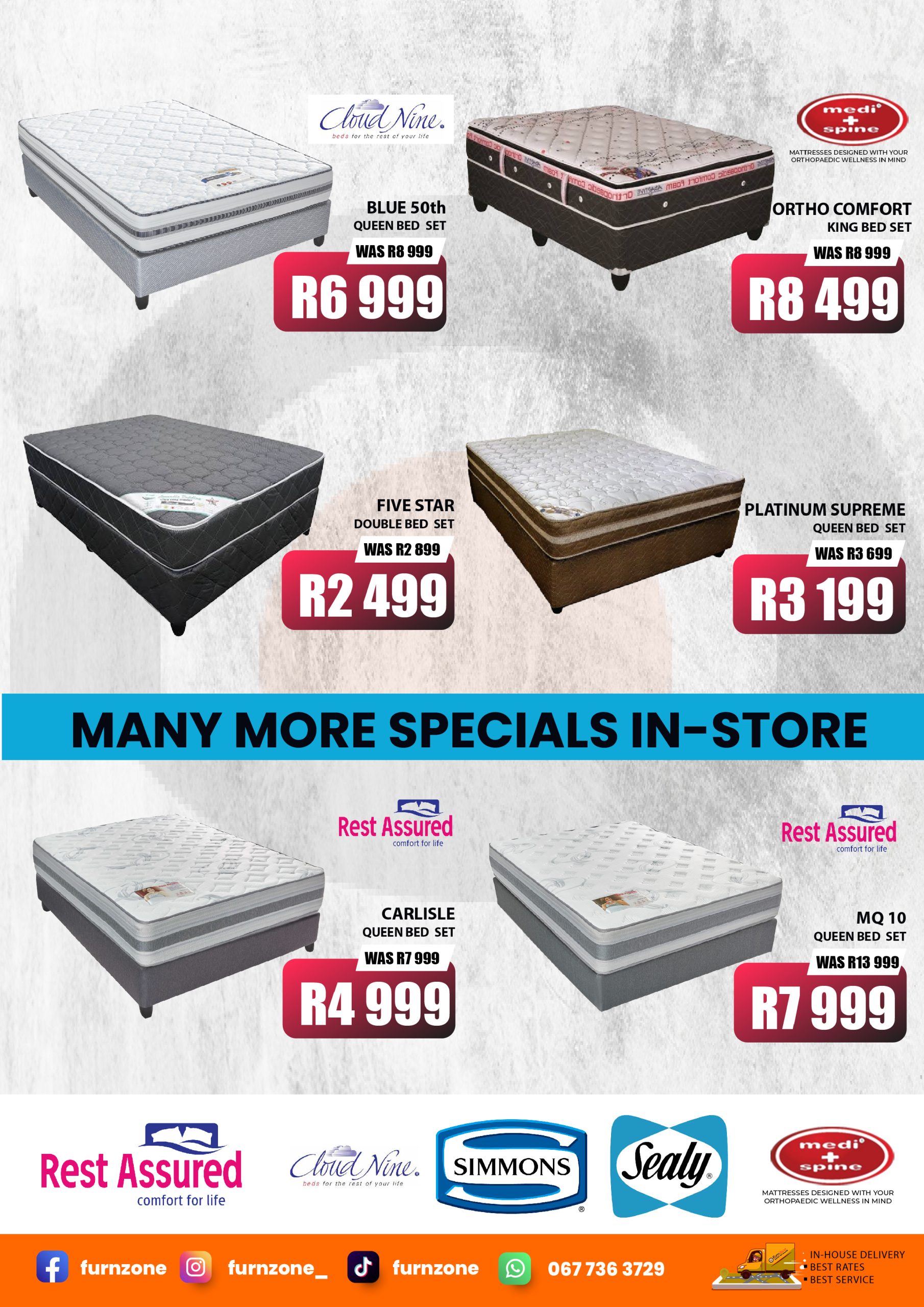 CLEARANCE SALE Furn Zone