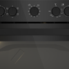 DBO482E - Defy 60cm Slimline Undercounter Oven - Black Glass - Thumbnail Image 2