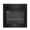DBO482E - Defy 60cm Slimline Undercounter Oven - Black Glass - Thumbnail Image 1