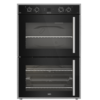 DBO767 - Defy Gemini Thermofan+ Double Oven with Airfire Technology - Black - Thumbnail Image 1