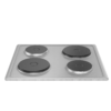 DHD333 - Defy 60cm Slimline Solid Hob – Stainless Steel - Thumbnail Image 3