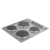 DHD399 - Defy 60cm Slimline Solid Hob with Control Panel – Stainless Steel - Thumbnail Image 2