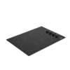 DHD411 - Defy 70cm Slimline with Control Panel – Black Glass - Thumbnail Image 2
