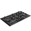 DHG128 - Defy 60cm Slimline Gas Hob with Control Panel – Black - Thumbnail Image 2