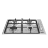 DHG133 - Defy 60cm Slimline Gas Hob with Control Panel – Stainless Steel - Thumbnail Image 3