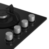 DHG604 - Defy 60cm Slimline Gas on Glass Hob - Thumbnail Image 4
