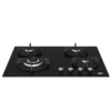 DHG701 - Defy 70cm Gemini Gas on Glass Hob with Wok Burner - Thumbnail Image 3