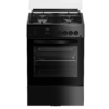 DGS670 - Defy 60cm Full Gas Stove - Black - Thumbnail Image 1