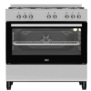 DGS904 - Defy 90cm New York Multifunction Range Cooker with Thermofan+ - Inox - Thumbnail Image 1