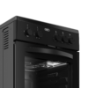 DSS553 - Defy 50cm 3 Plate Compact Plug In Stove - Black - Thumbnail Image 3