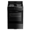 DSS612 - Defy 60cm 4 Plate Electric Stove - Black - Thumbnail Image 1