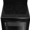 DSS617 - Defy 60cm 4 Plate Electric Stove with Thermofan+ - Black - Thumbnail Image 3