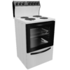 DSS693 - Defy 60cm 4 Plate Electric Stove - White - Thumbnail Image 2
