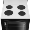 DSS693 - Defy 60cm 4 Plate Electric Stove - White - Thumbnail Image 4