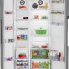 DFF547 - Defy 614L Naturelight Side by Side Fridge Freezer - Thumbnail Image 3
