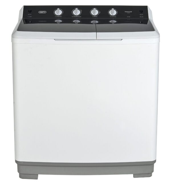 DTT180 - Defy 18KgTwin Tub TwinMaid Washing Machine - White